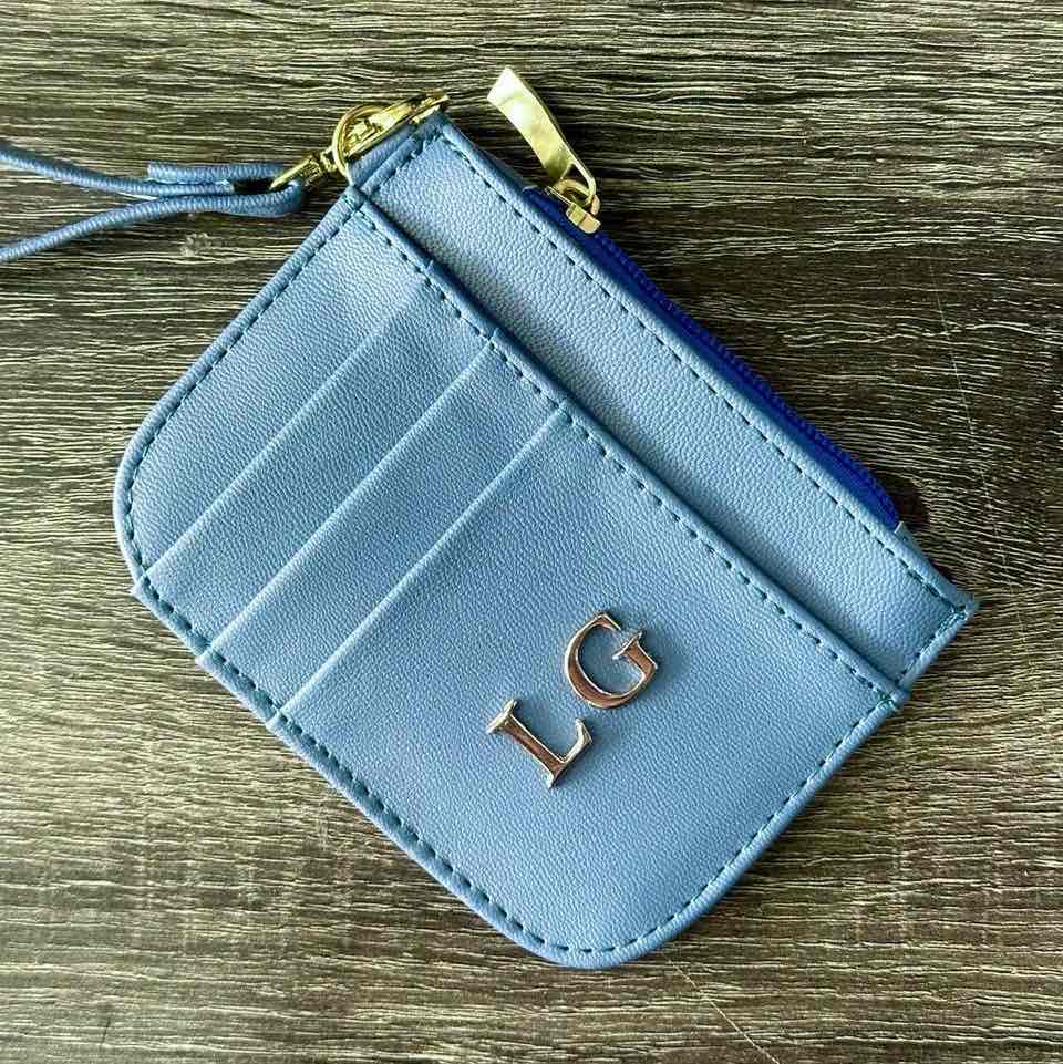 TARJETERO/MONEDERO AZUL MEZCLILLA