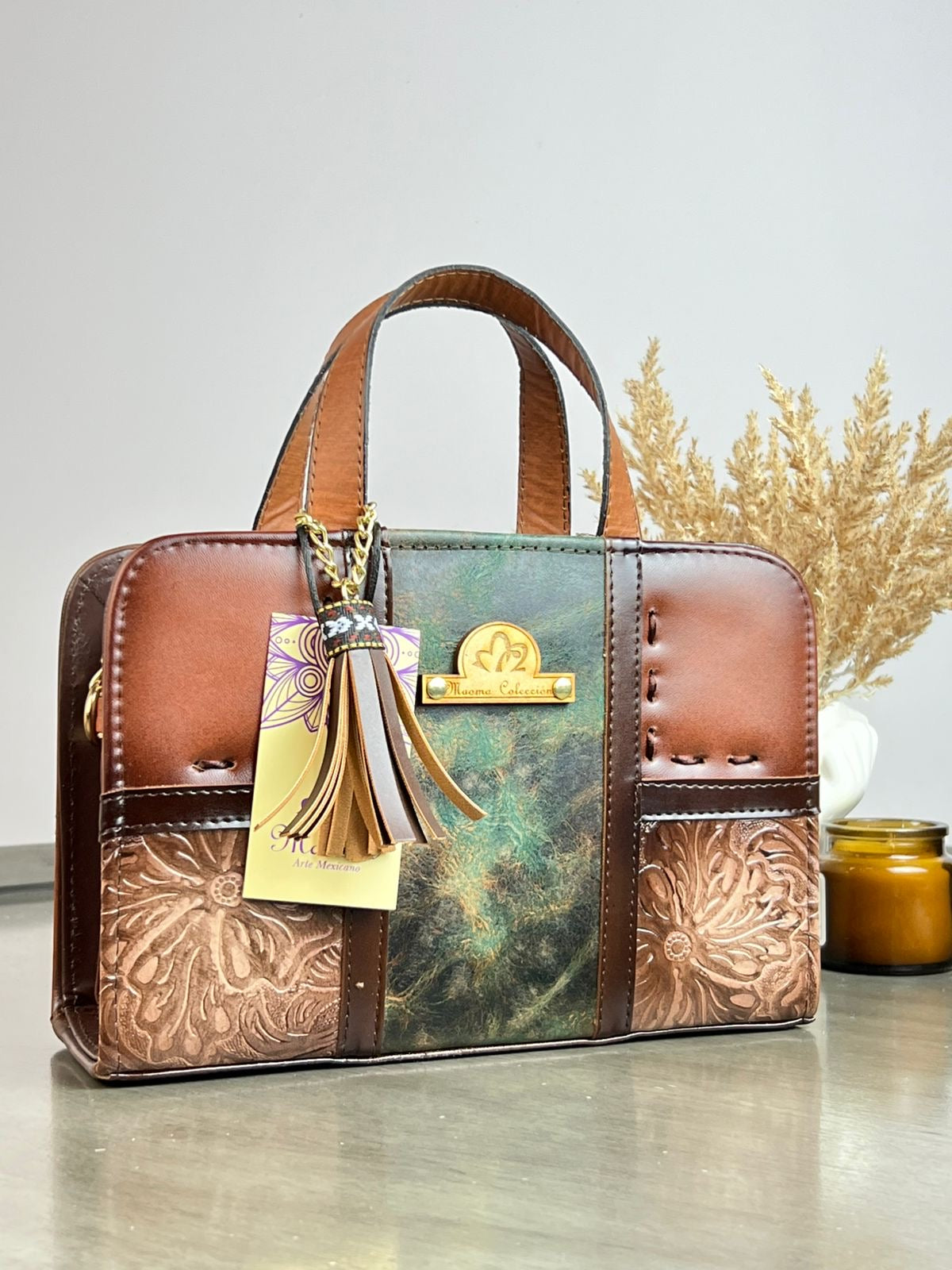 MAOMA CROSSBODY VERDE HUMO