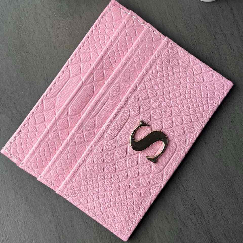 TARJETERO VIBORA ROSA PARAISO