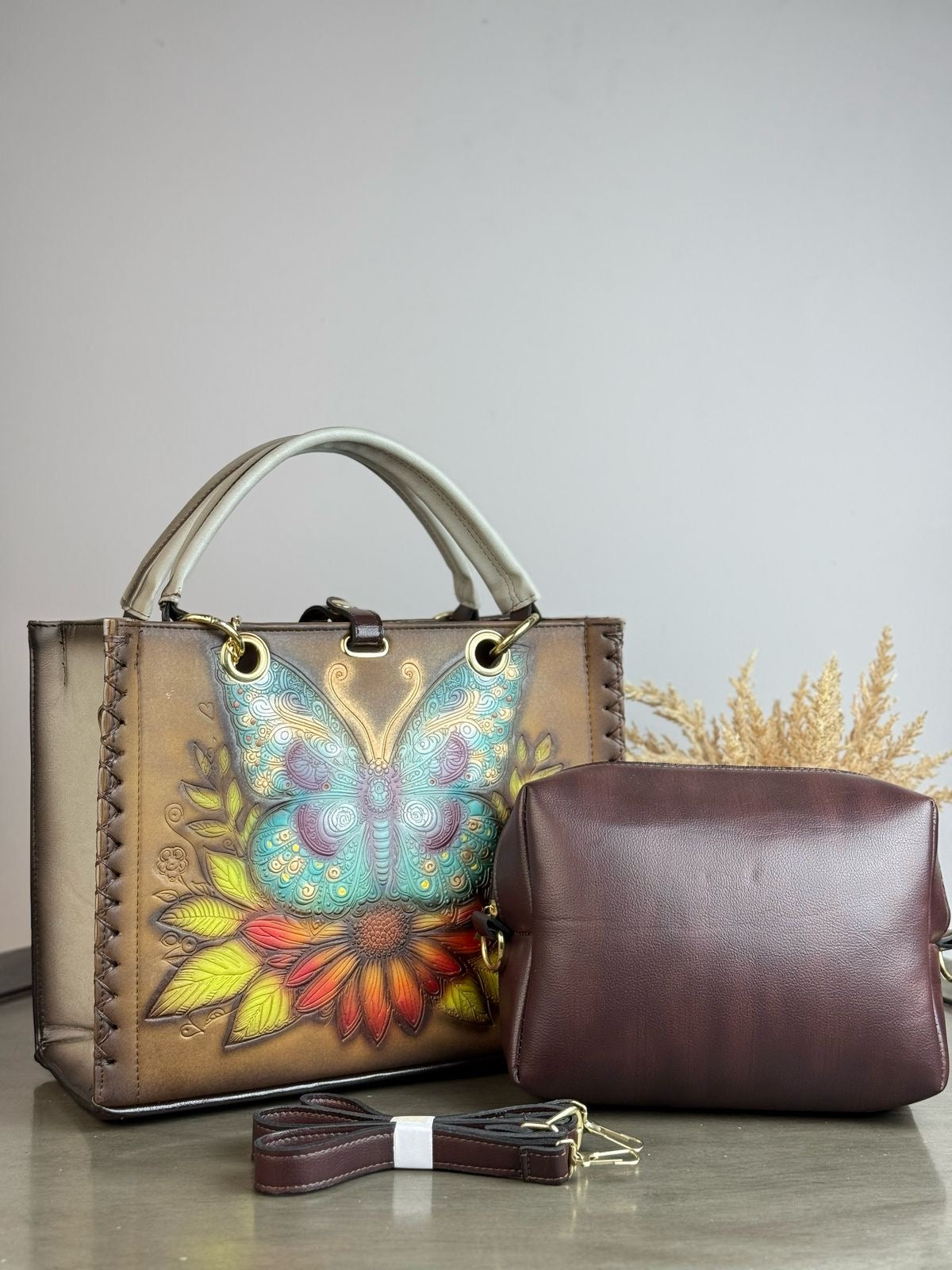 MAOMA GDE COMBO ANA MARIPOSA AZUL