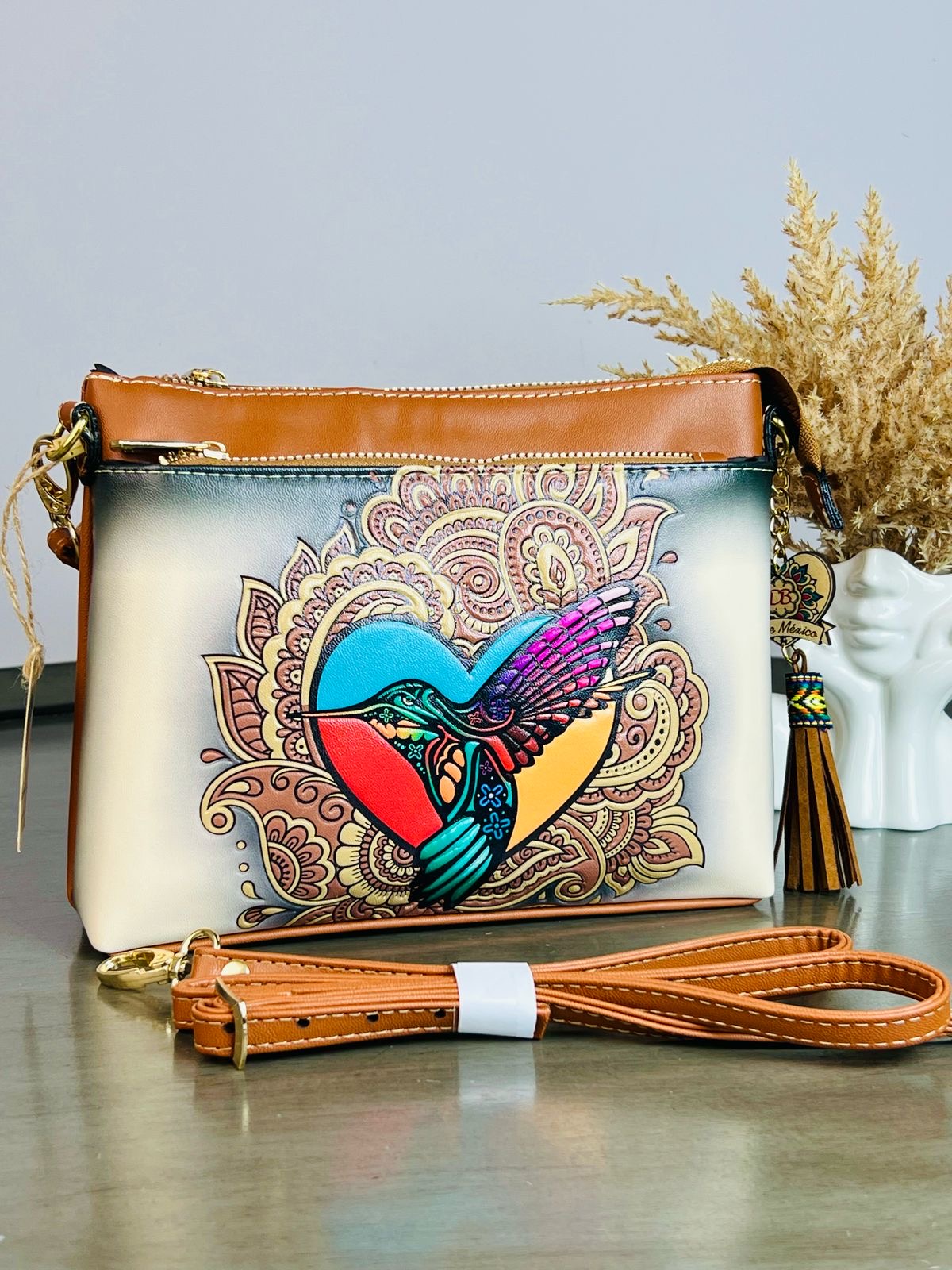 DB DOBLE CIERRE COLIBRI HUESO