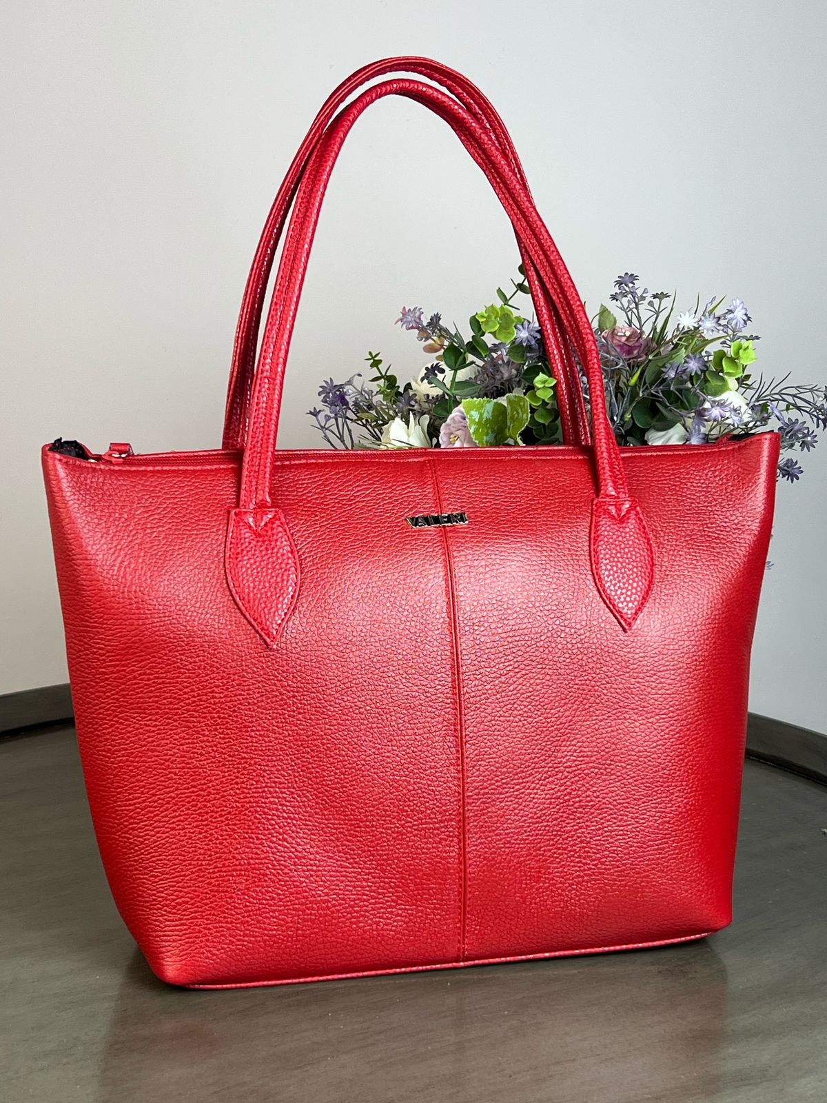 JS BOLSO SONIA ROJO LISO