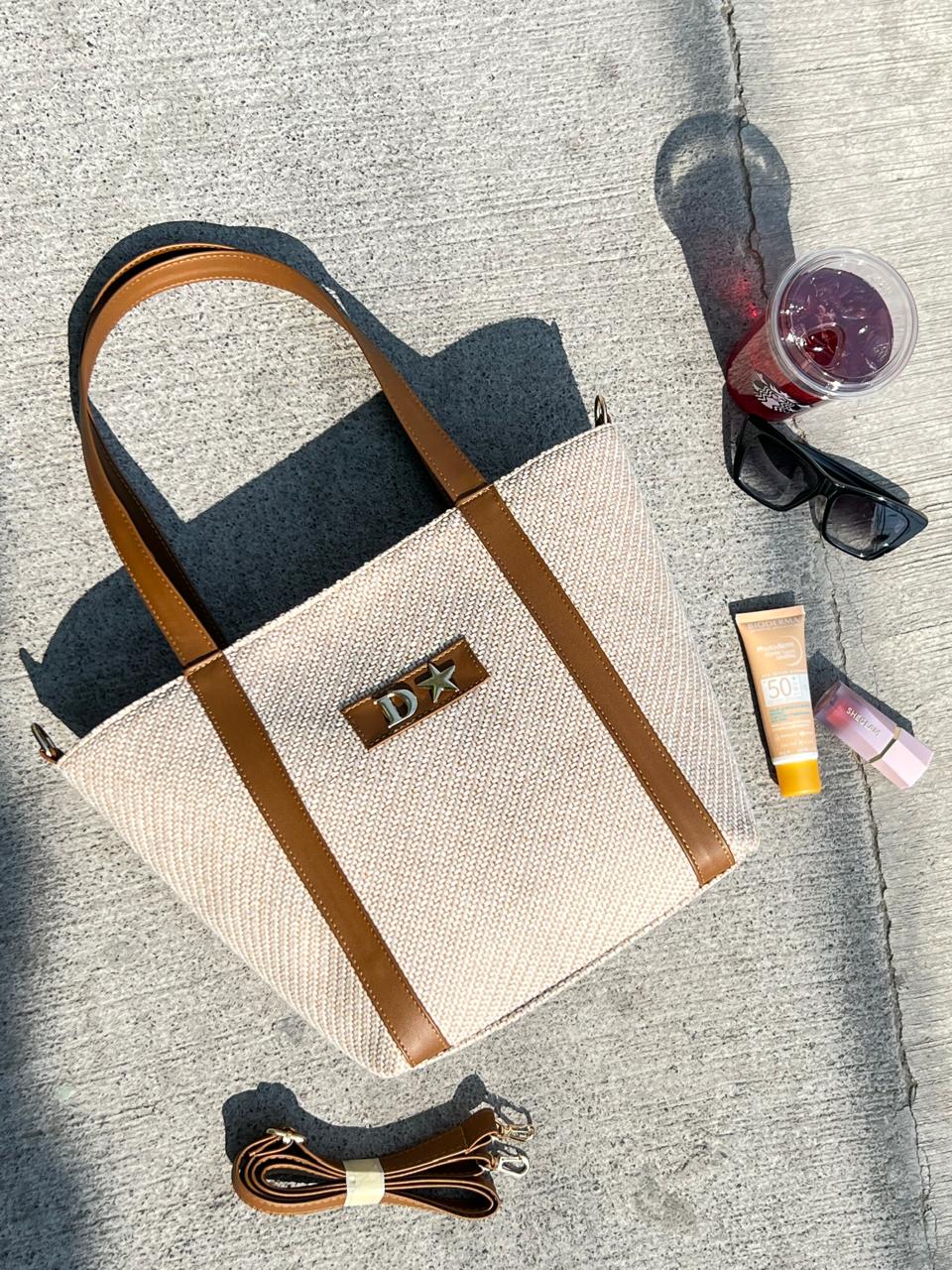 YUTE MODELO LISA COLOR NATURAL/CAMEL