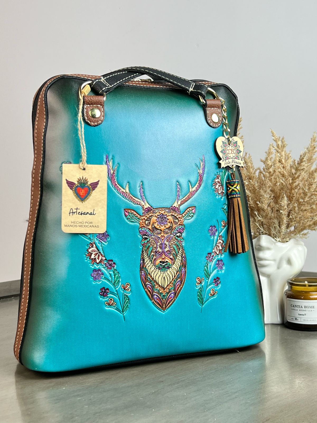 DB MOCHILA CAPRI VENADO VERDE