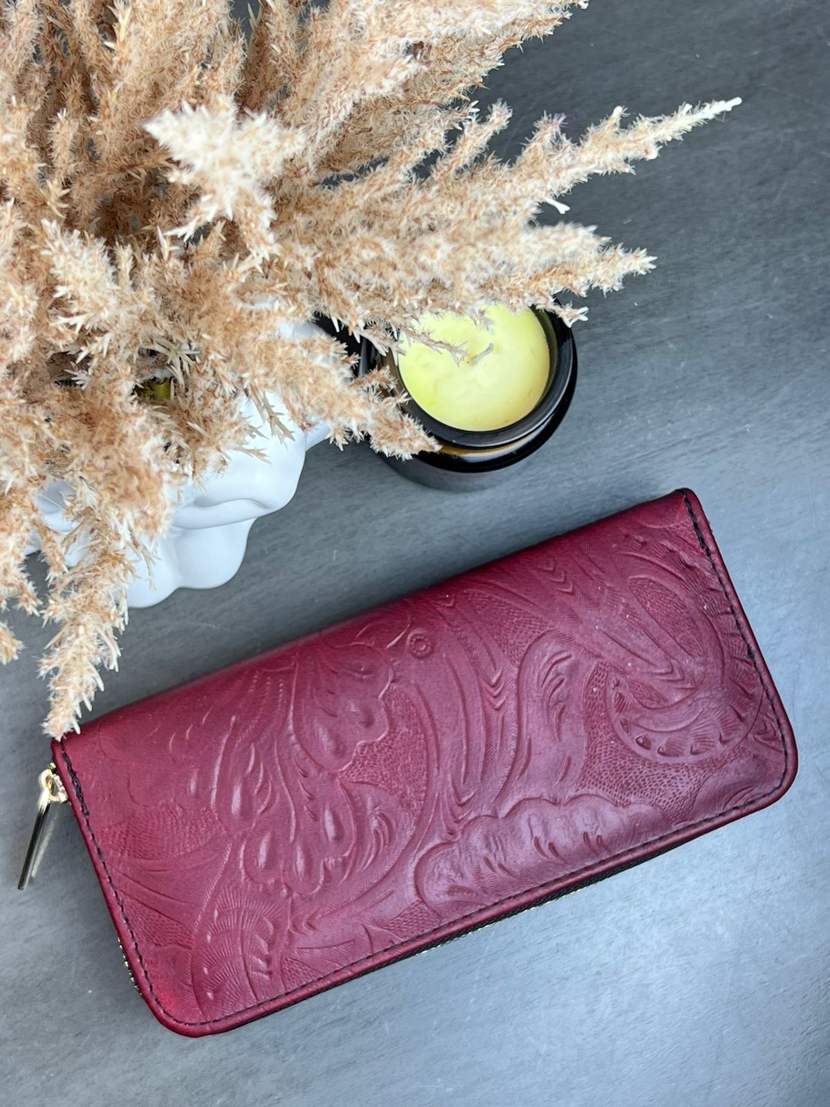 CARTERA 1 CIERRE FLORES MERLOT