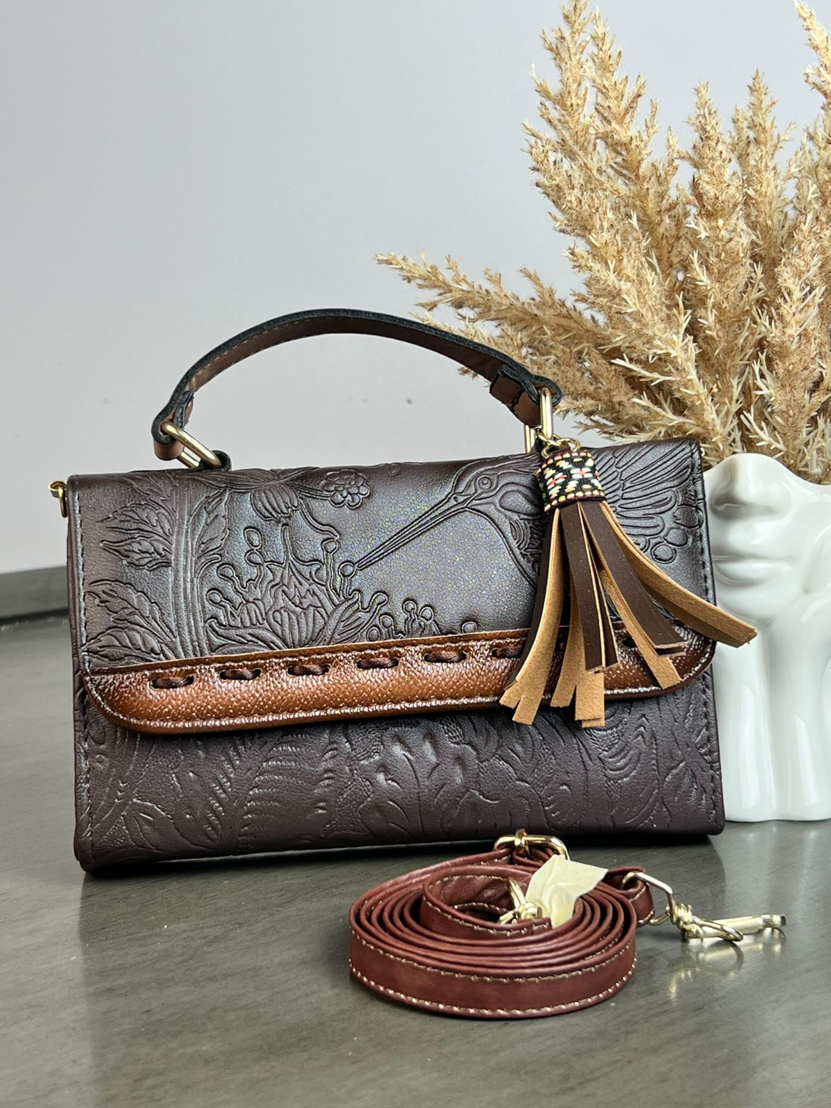 MAOMA DELIA 1.0 COLIBRI FERRERO/CHOCOLATE TEJIDO