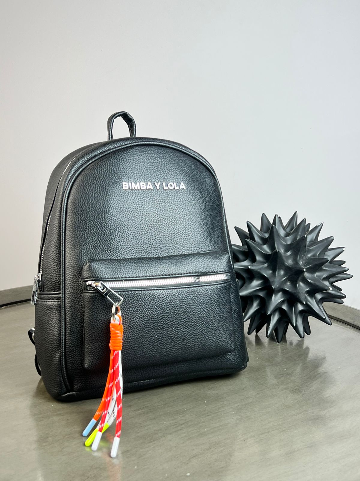 MOCHILA BIMBA Y LOLA LISA NEGRO