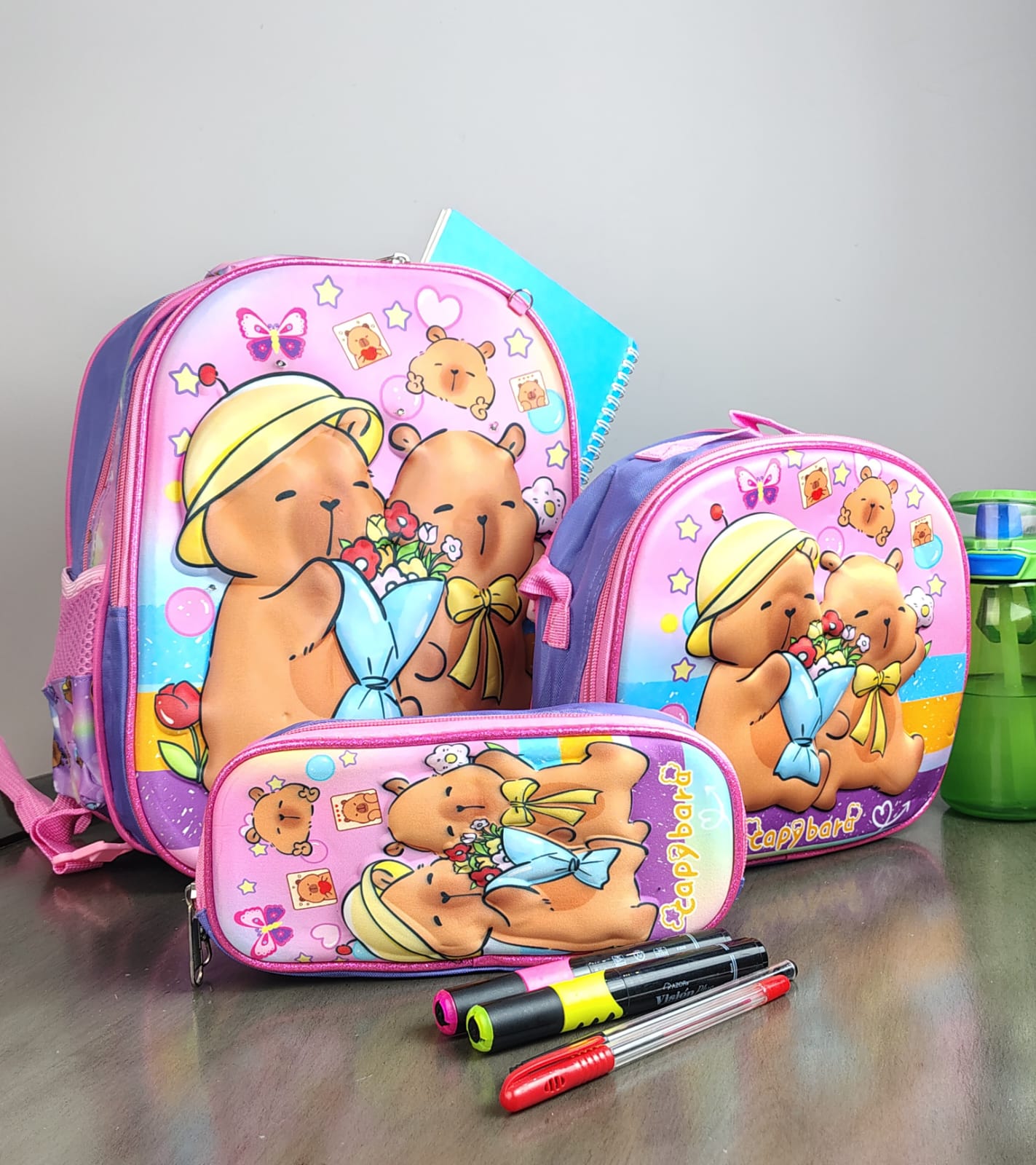 COMBO KINDER CAPYBARA PAREJA