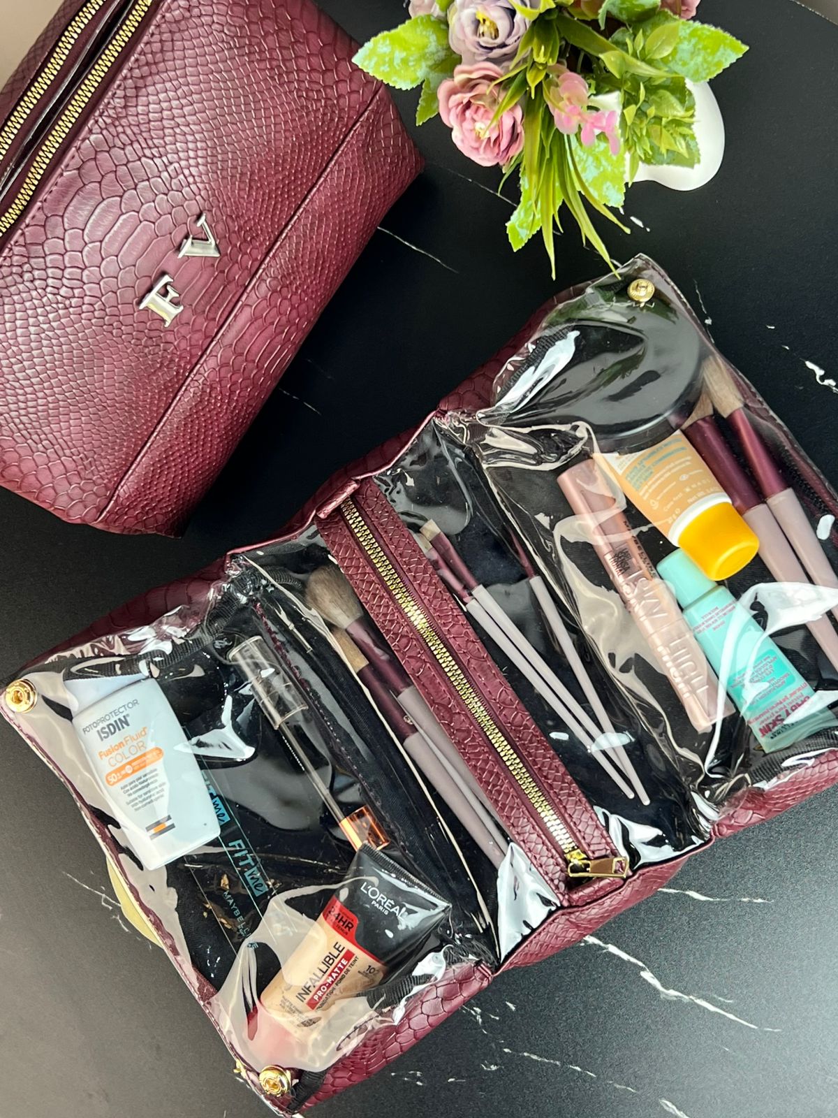 COSMETIQUERA DE VIAJE CUARZO