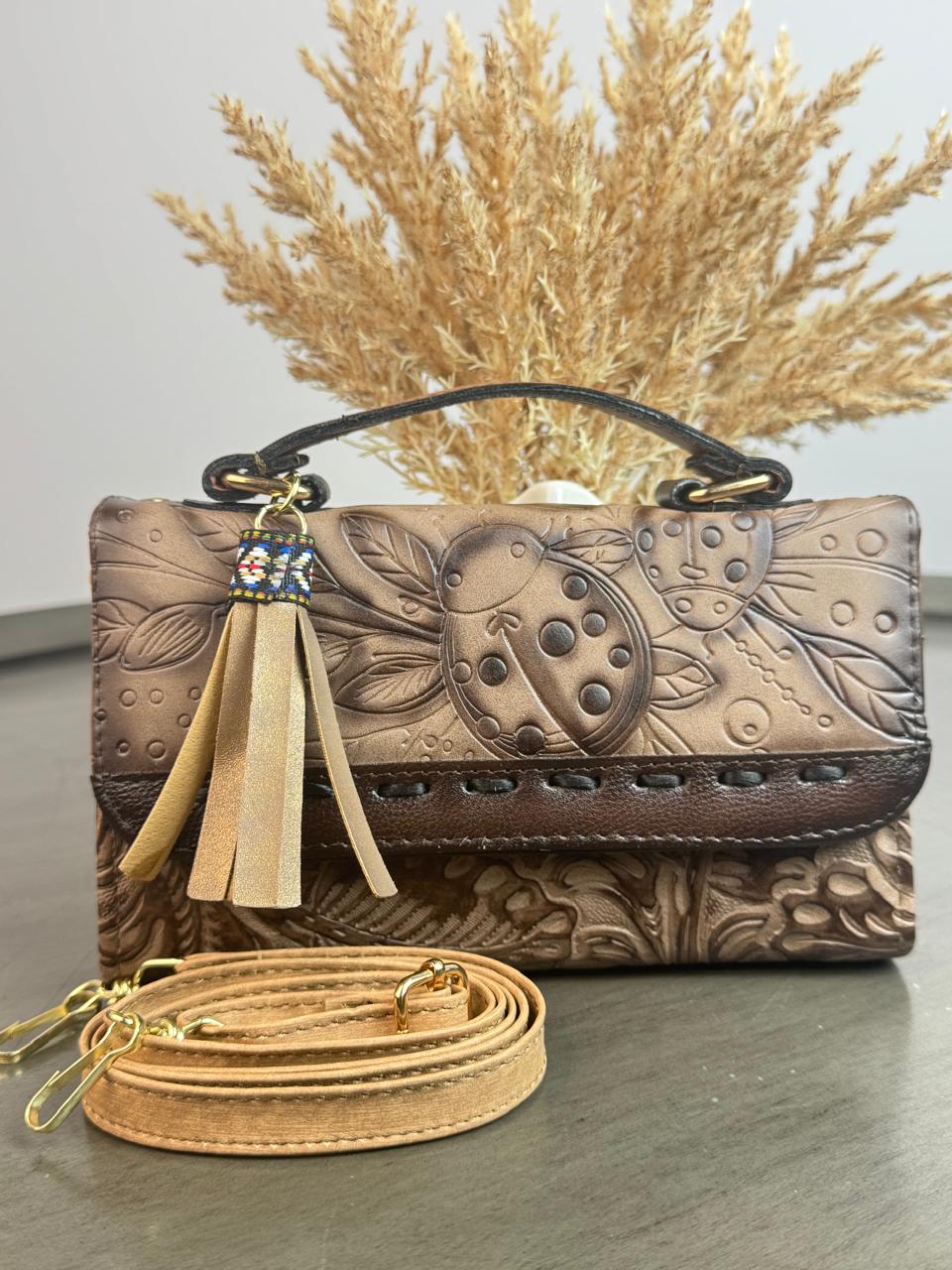 MAOMA DELIA 1.0 CATARINA KHAKI/CAFÉ TEJIDO