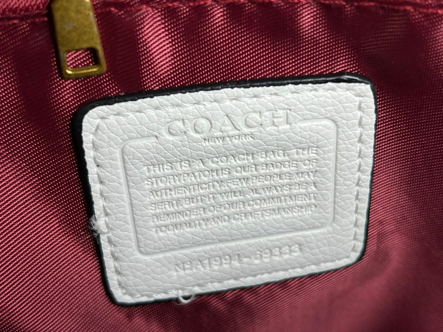 COACH MEDIA LUNA NEGRO