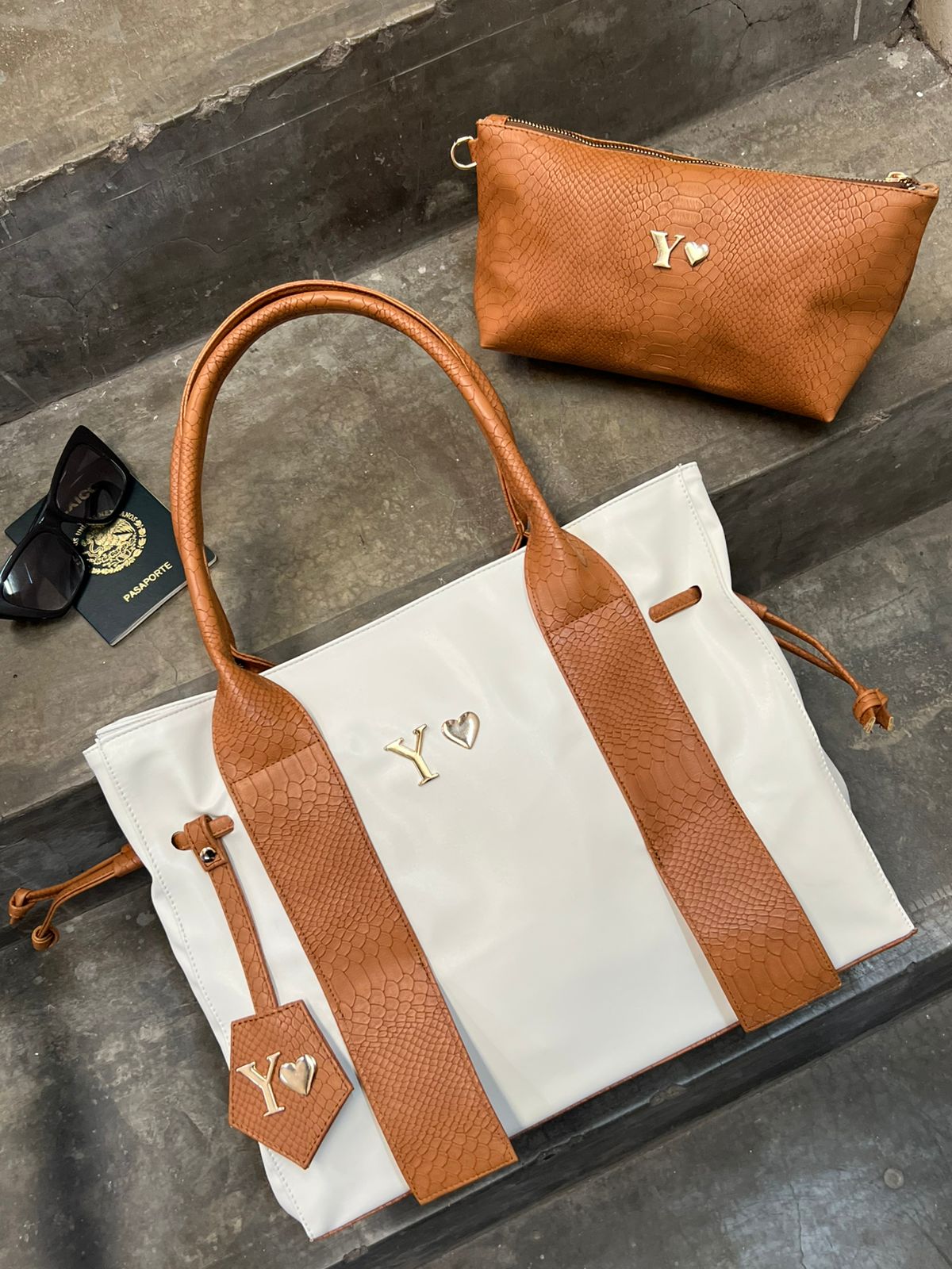 HERA GDE TANG HUESO/MARRON
