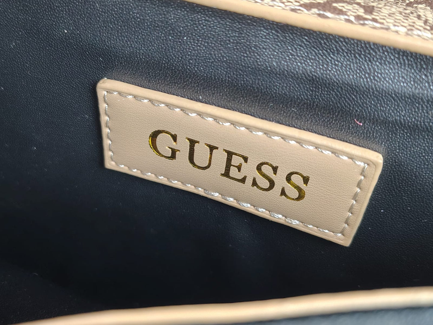 CROSSBODY GUESS V KHAKI LISO