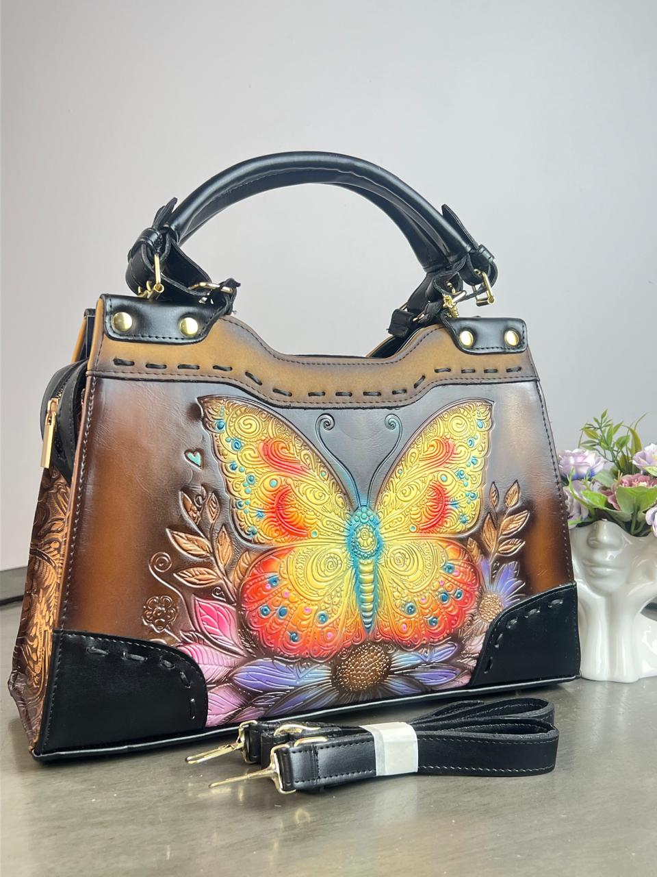 MAOMA GDE SOFI MARIPOSA AMARILLO/NARANJA