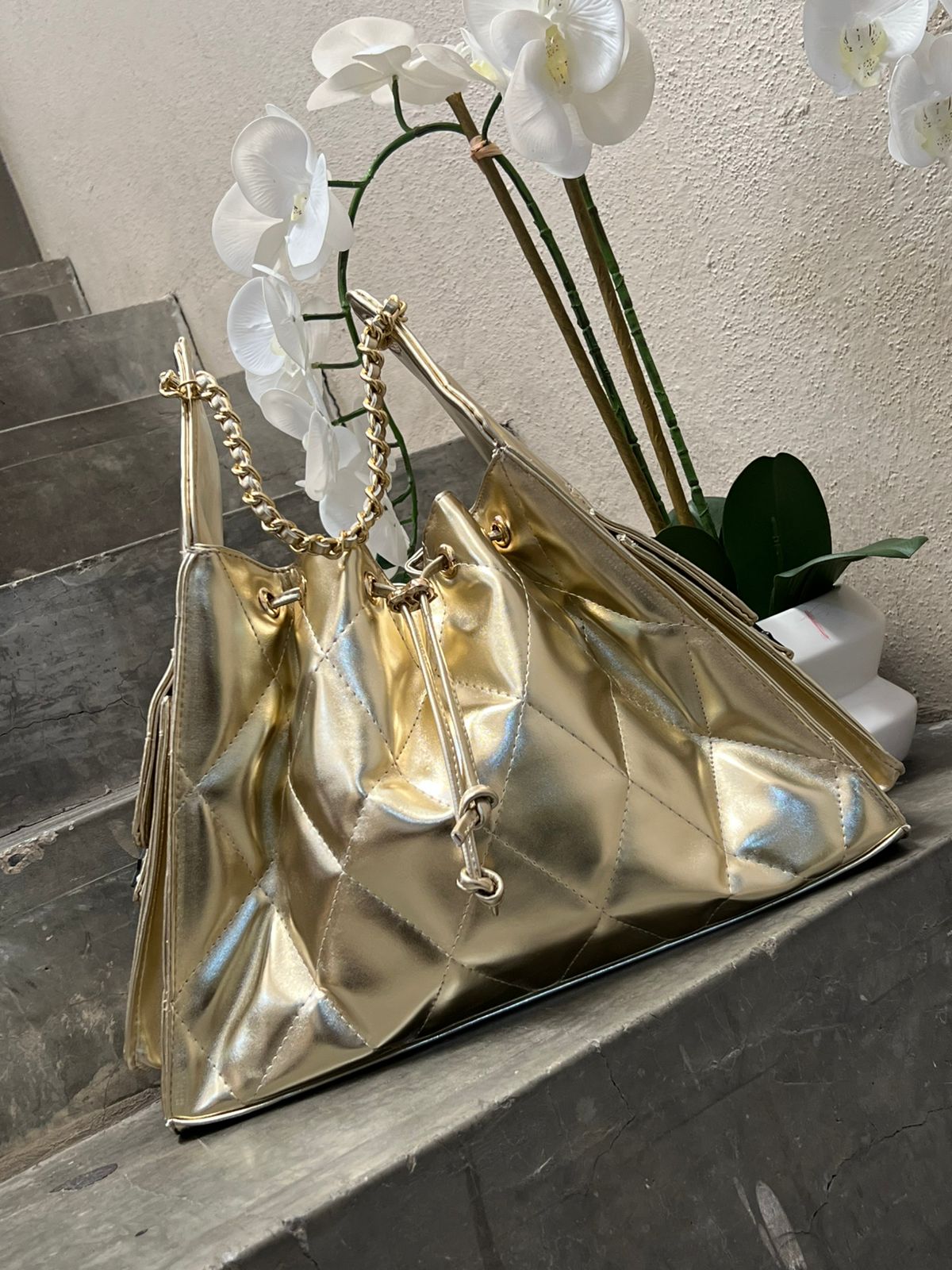 DUPE CHANEL 25 DORADO