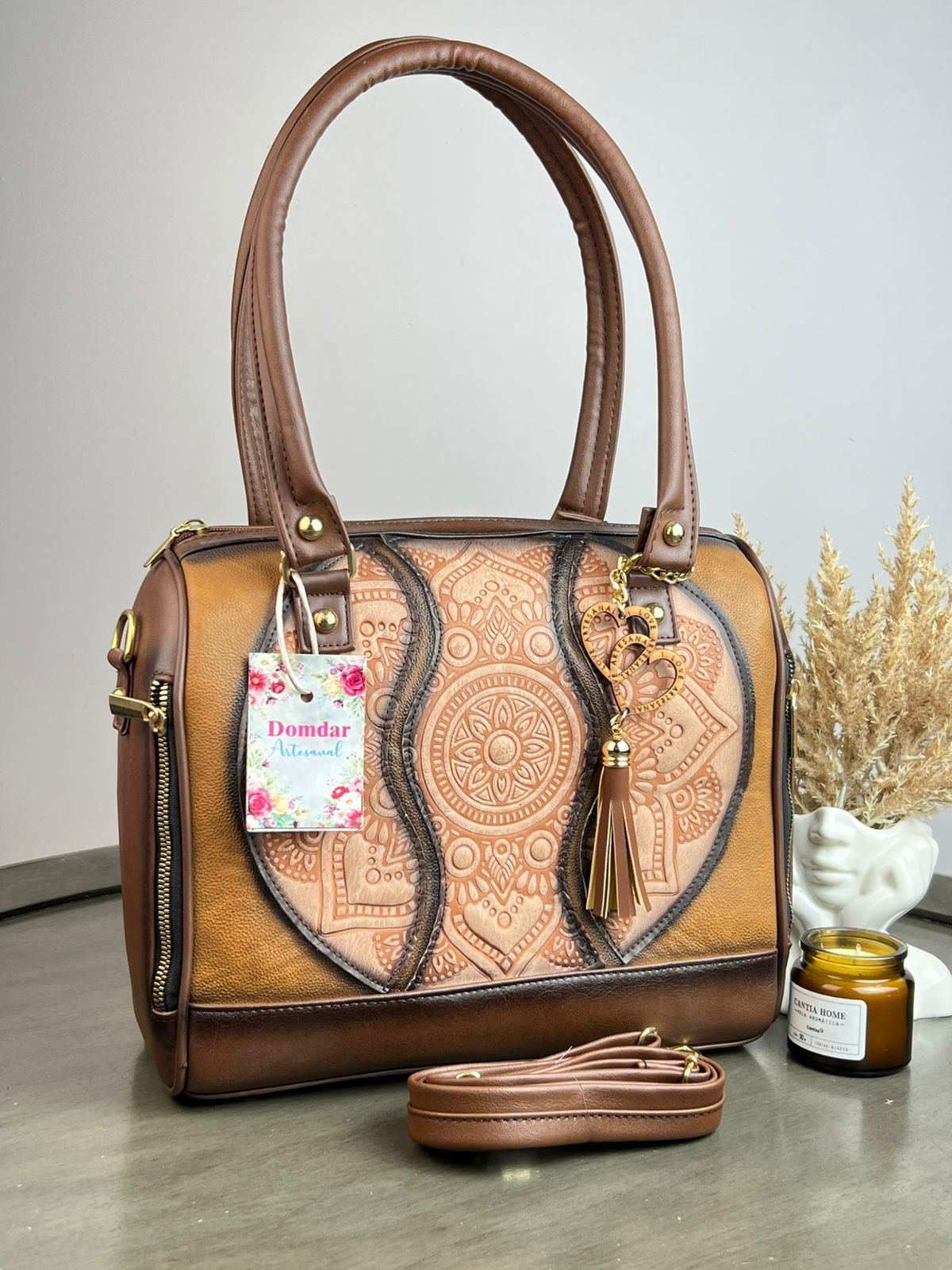 MOD. DOMDAR MIREYA MANDALA CAMEL/AVELLANA