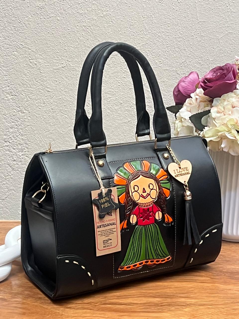 UB MOD ARTESANAL BAÚL LELE NEGRO/COLORES