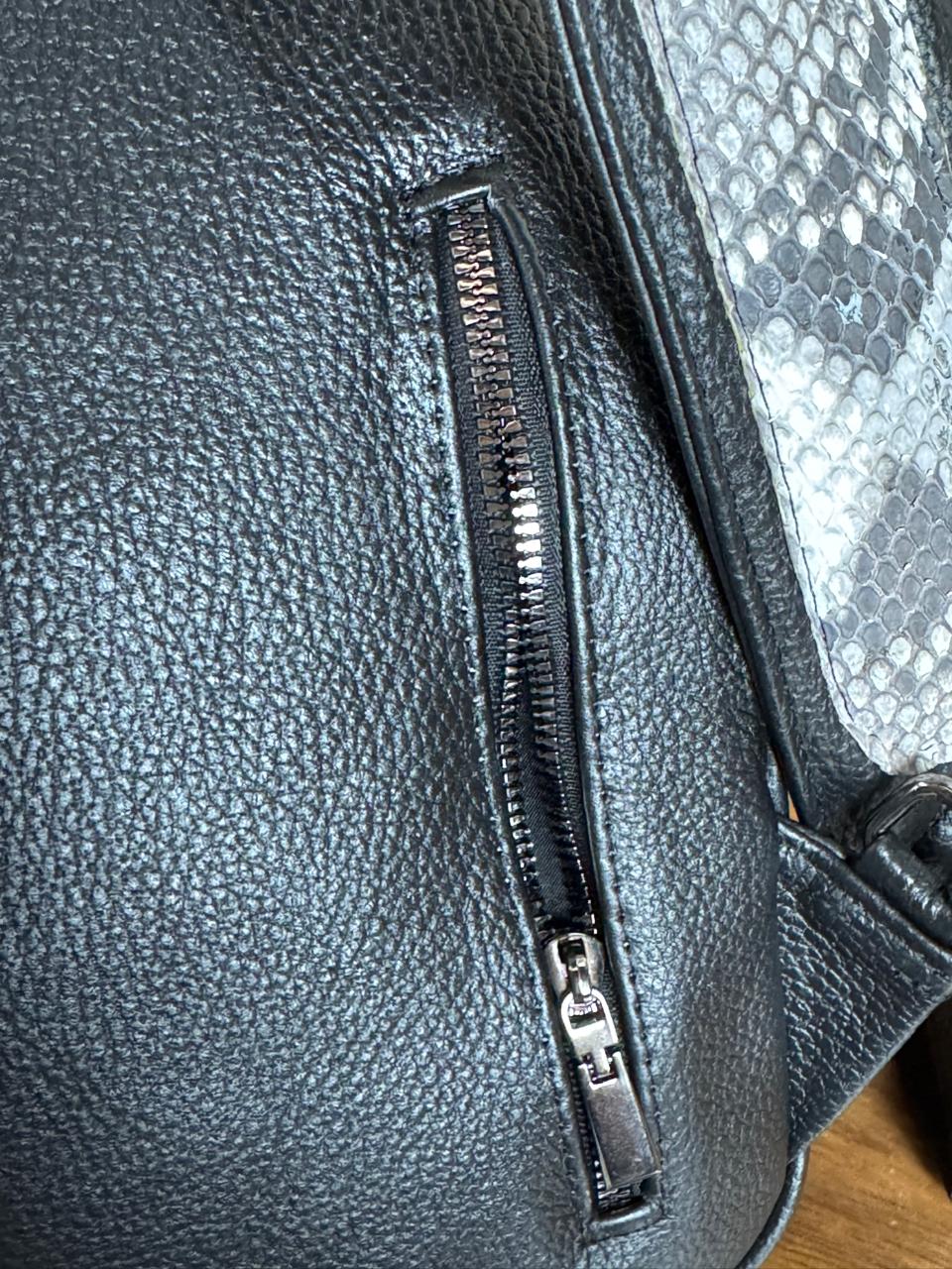 PECHERA 100% PIEL ALEMANIA VINO