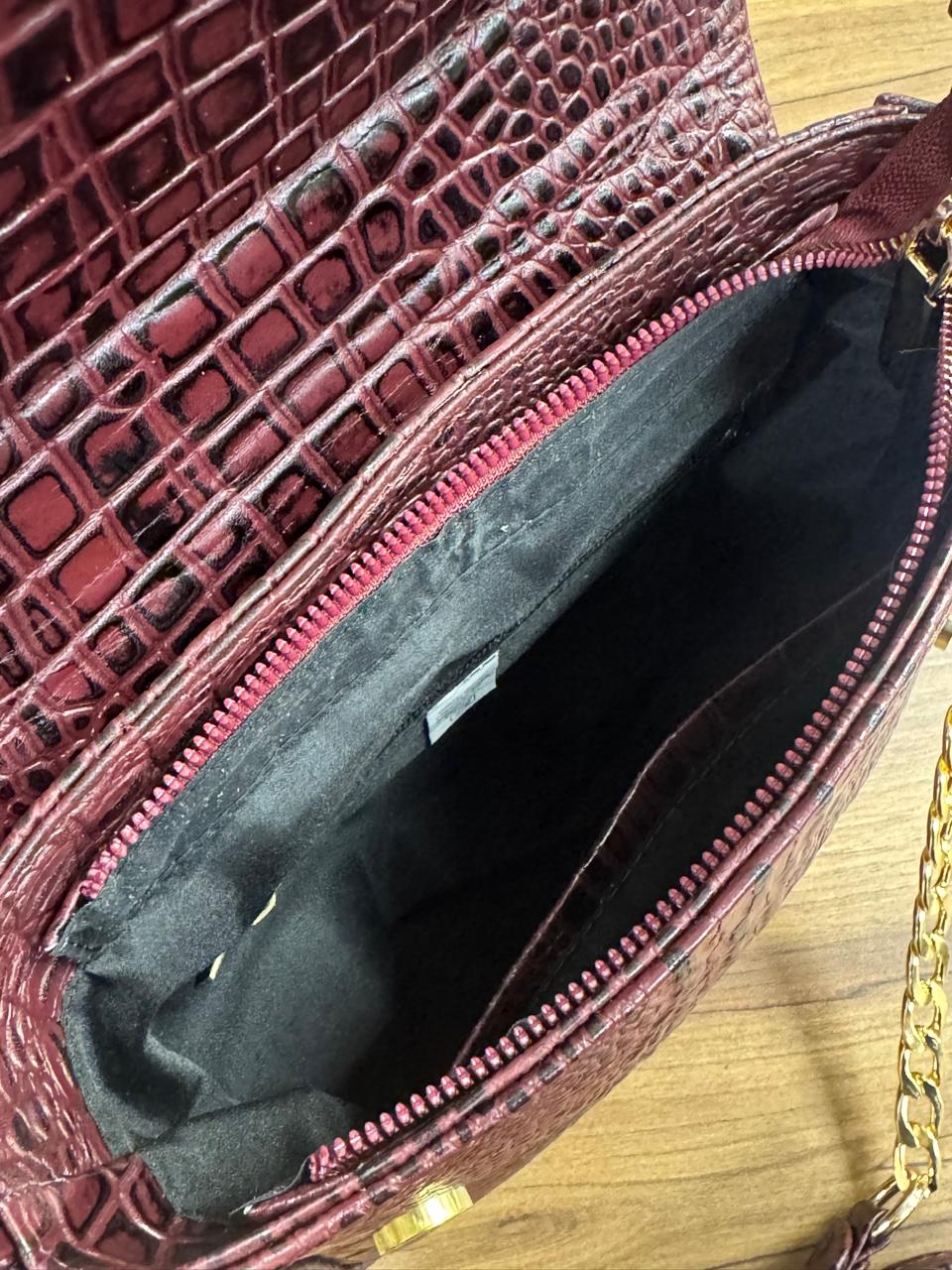 BOLSO 100% PIEL CROACIA COLOR COÑAC
