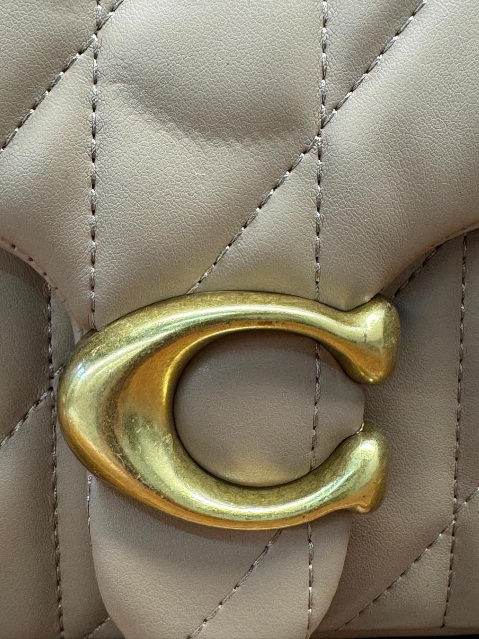 COACH TABBY SHOULDER BAG BLANCO
