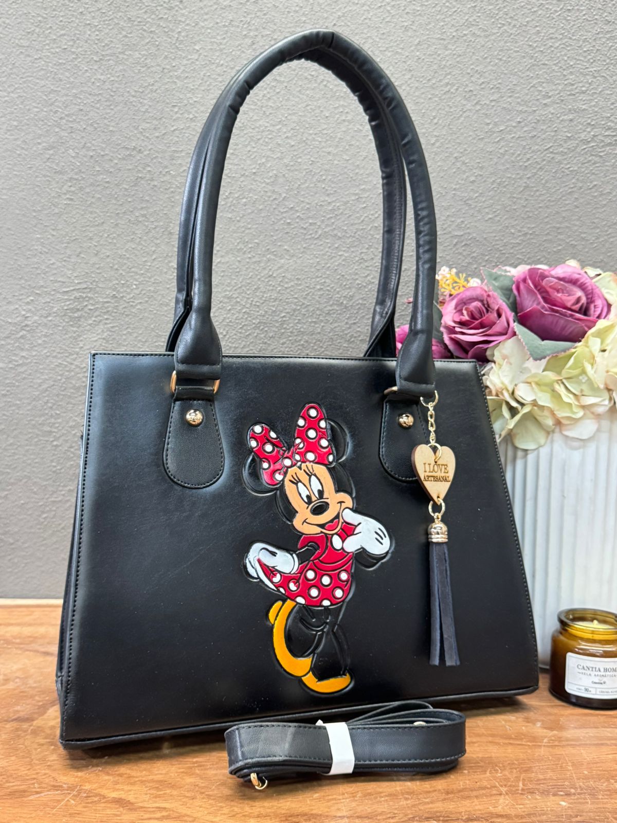 UB MOD ARTESANAL CATALINA MINNIE NEGRO