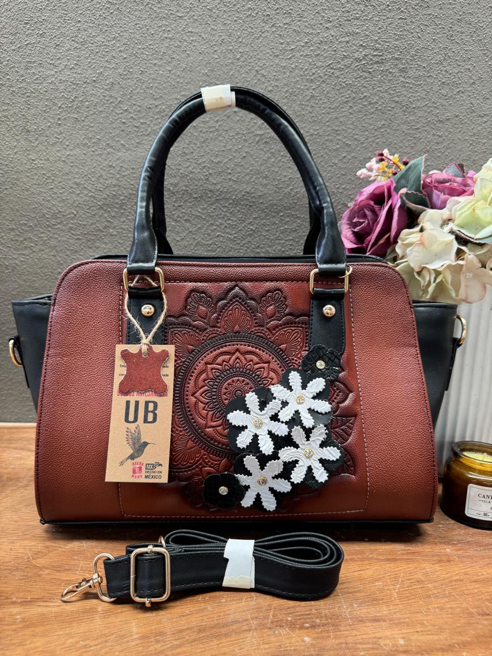 UB MOD ARTESANAL SANDY MANDALA MARRON/BLANCO