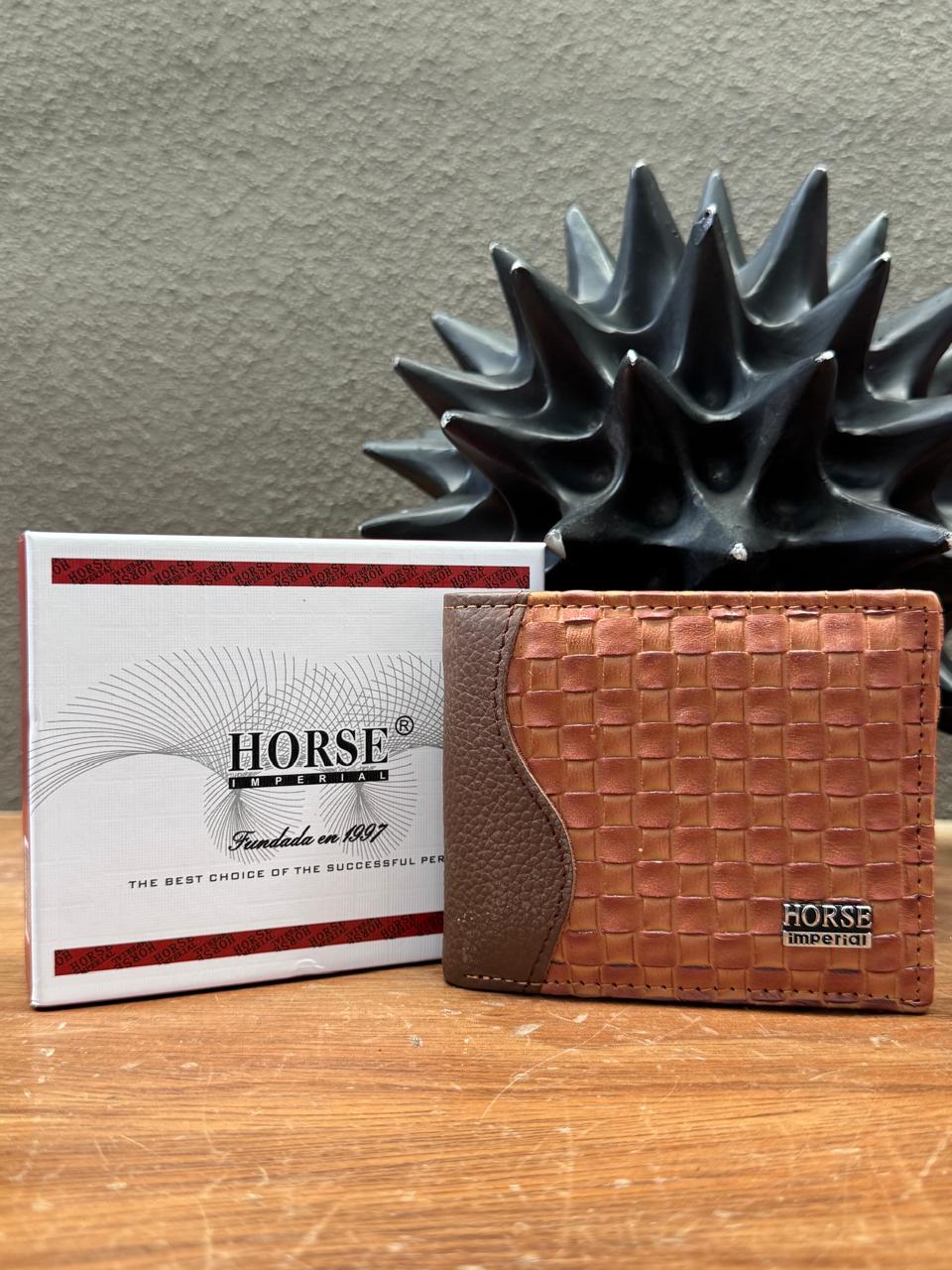CARTERA HORSE PIEL BIFOLD PETATILLO TANG