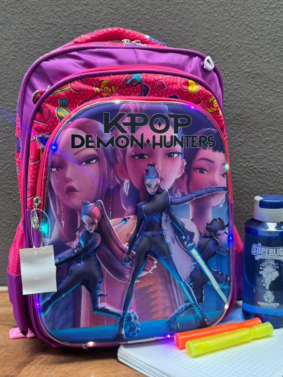 MOCHILA ESCOLAR INDIVIDUAL K POP