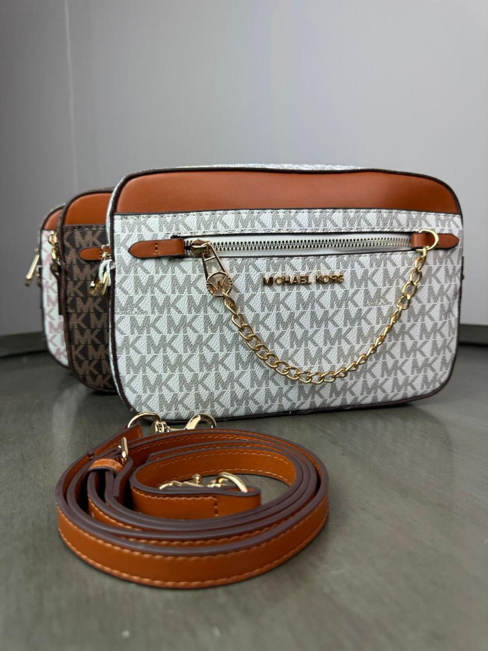 MK CROSSBODY GRIS