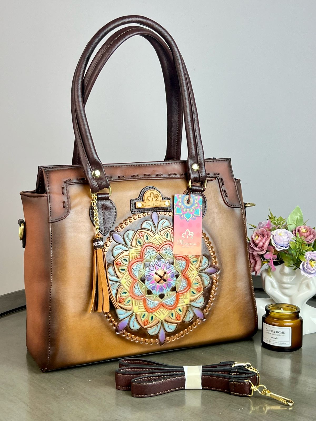 MAOMA GDE ROSY MANDALA AMARILLO MENTA