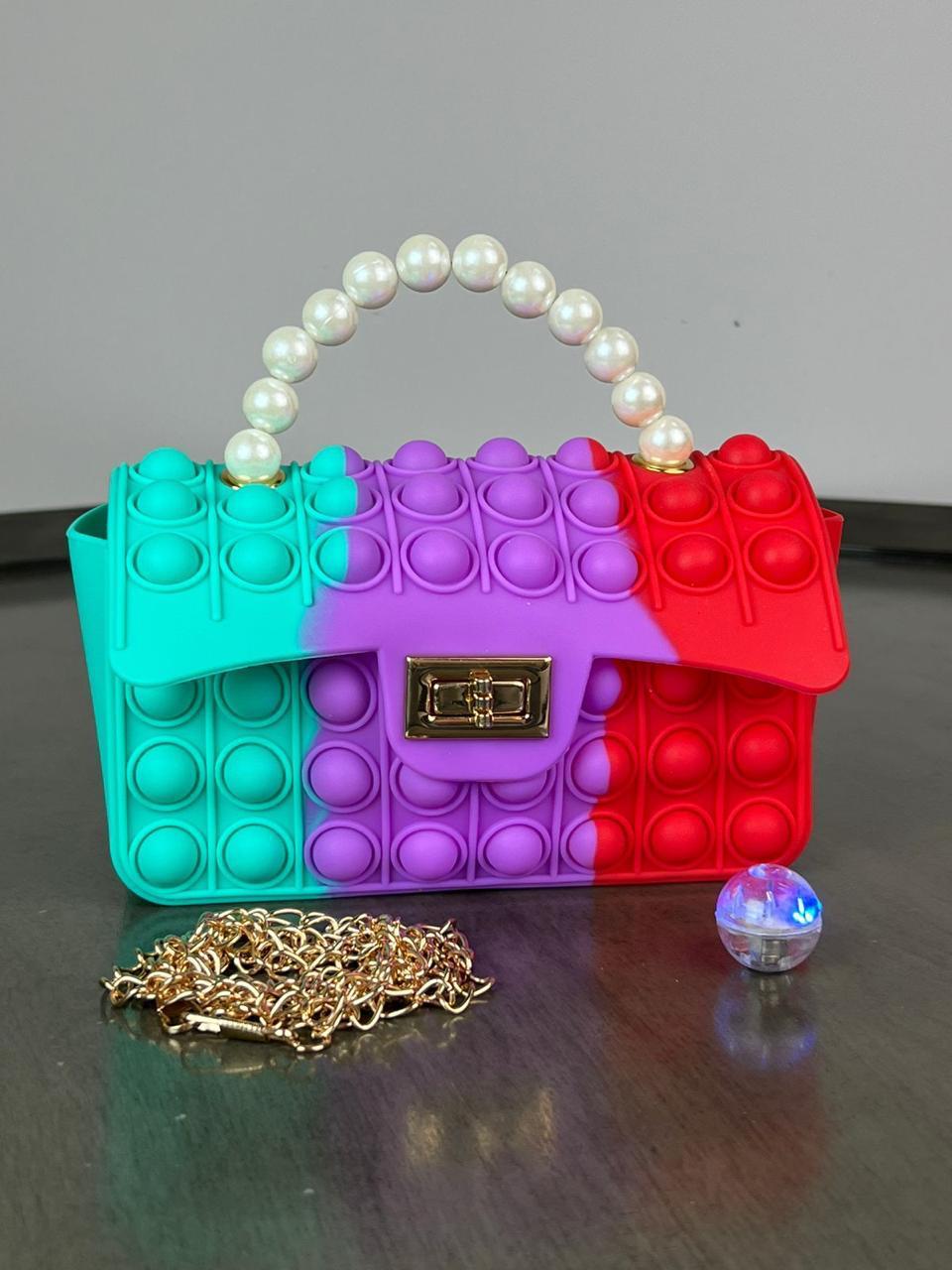 BOLITA LED TRICOLOR MORADO