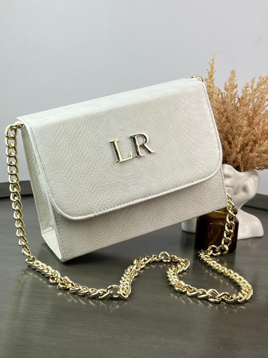 CADENA FINA PITON HUESO H/DORADO