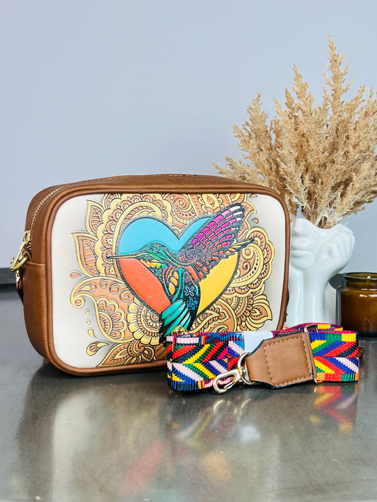 DB BANDOLERA INES COLIBRI HUESO