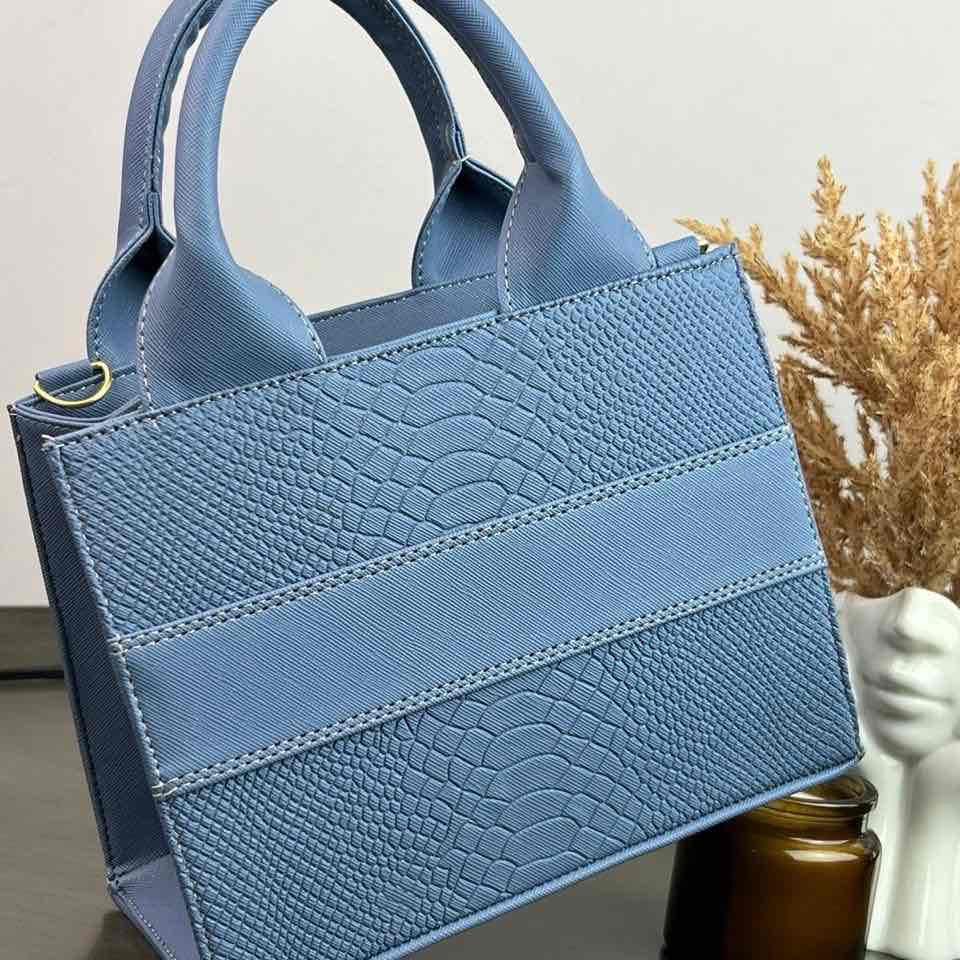 TOTE CLASICA MINI AZUL MEZCLILLA