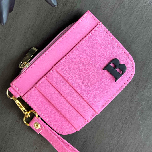 TARJETERO/MONEDERO ROSA POP