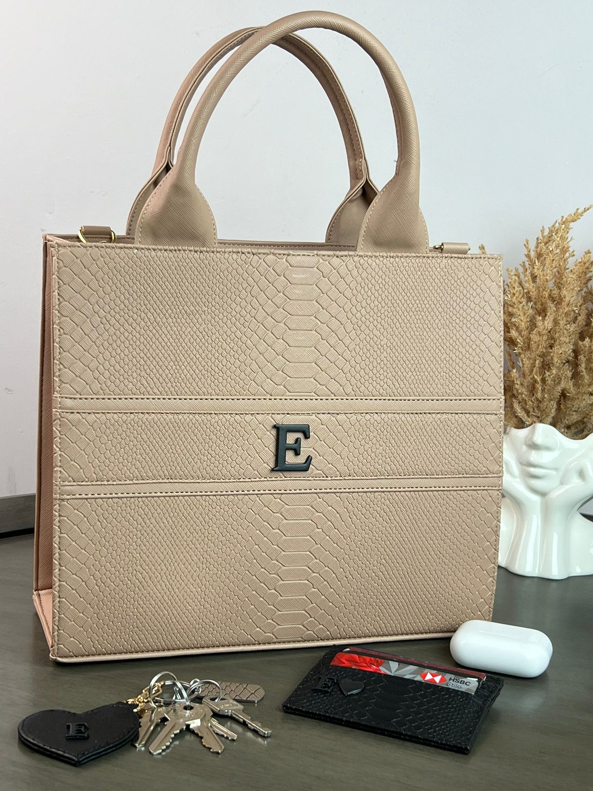TOTE CLASICA MEDIANA MAQUILLAJE