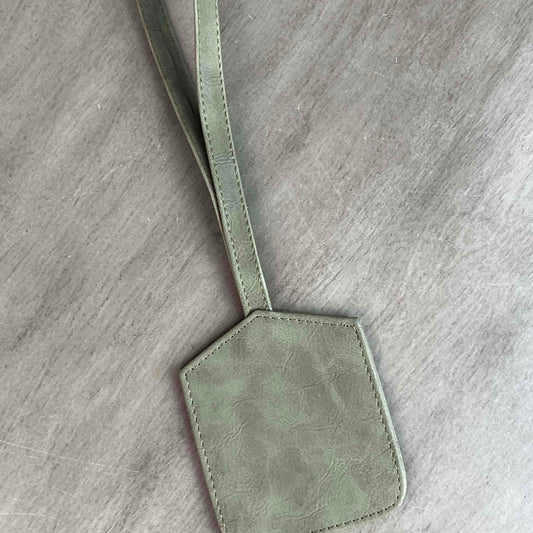 TAG PARA MALETA VERDE MILITAR FRESNO