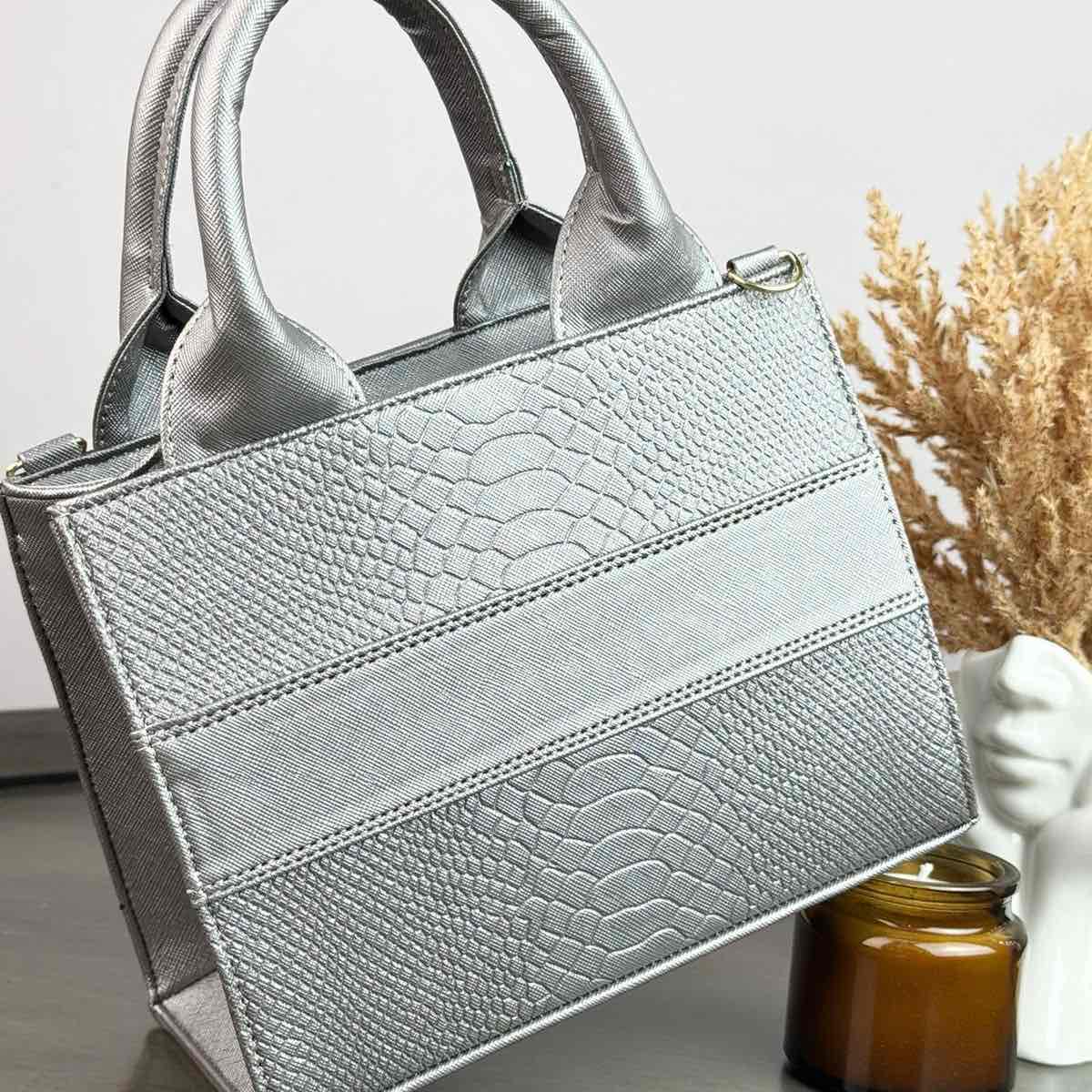 TOTE CLASICA MINI PLATINUM