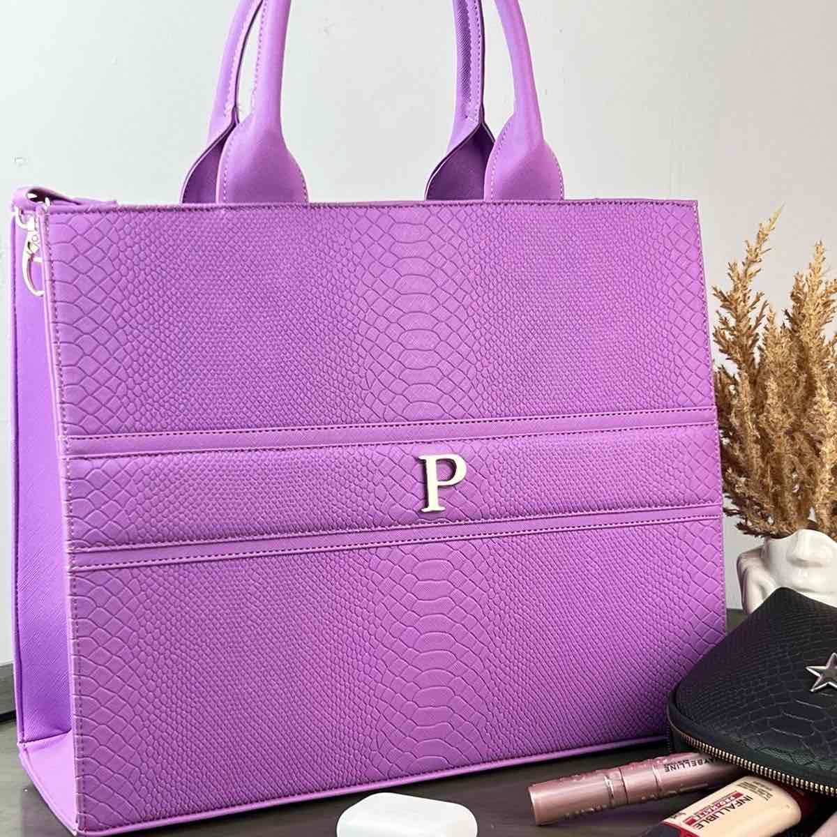 TOTE CLASICA GDE LAVANDA