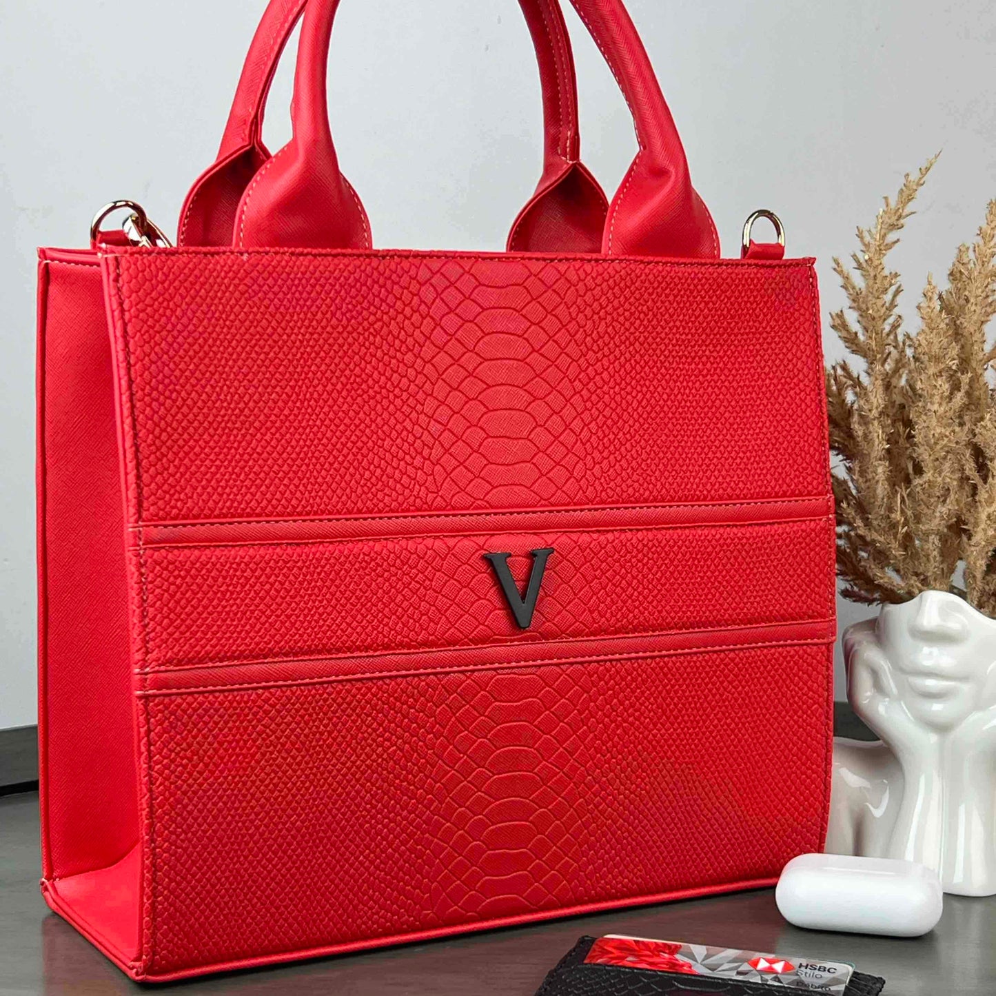TOTE CLASICA MEDIANA ROJO