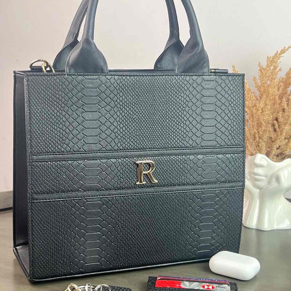 TOTE CLASICA MEDIANA NEGRO