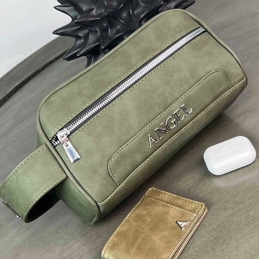 NECESER HOMBRE VERDE MILITAR FRESNO