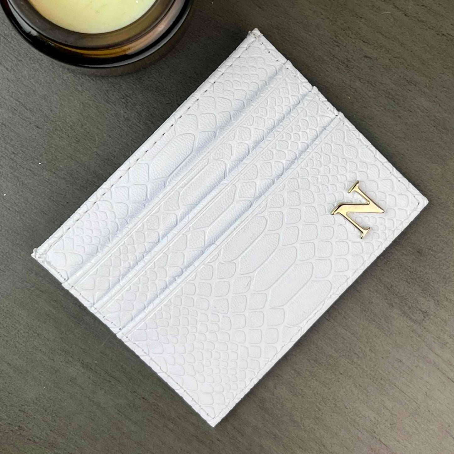 TARJETERO VIBORA BLANCO