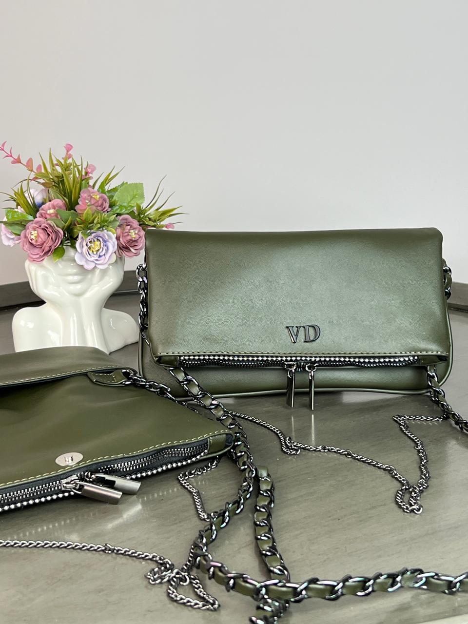 AMONET COLOR VERDE MILITAR H/NEGRO