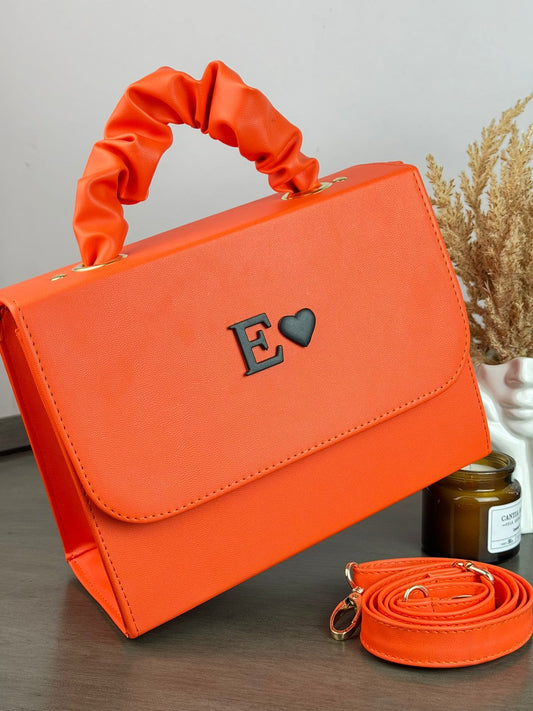 SCRUNCHIE FINA NARANJA