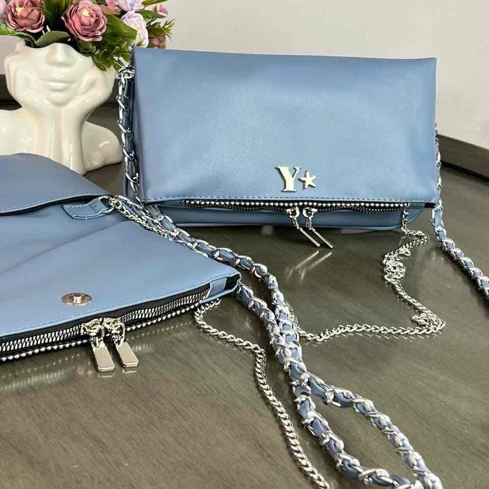 AMONET COLOR AZUL MEZCLILLA H/PLATA
