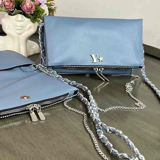AMONET COLOR AZUL MEZCLILLA H/PLATA