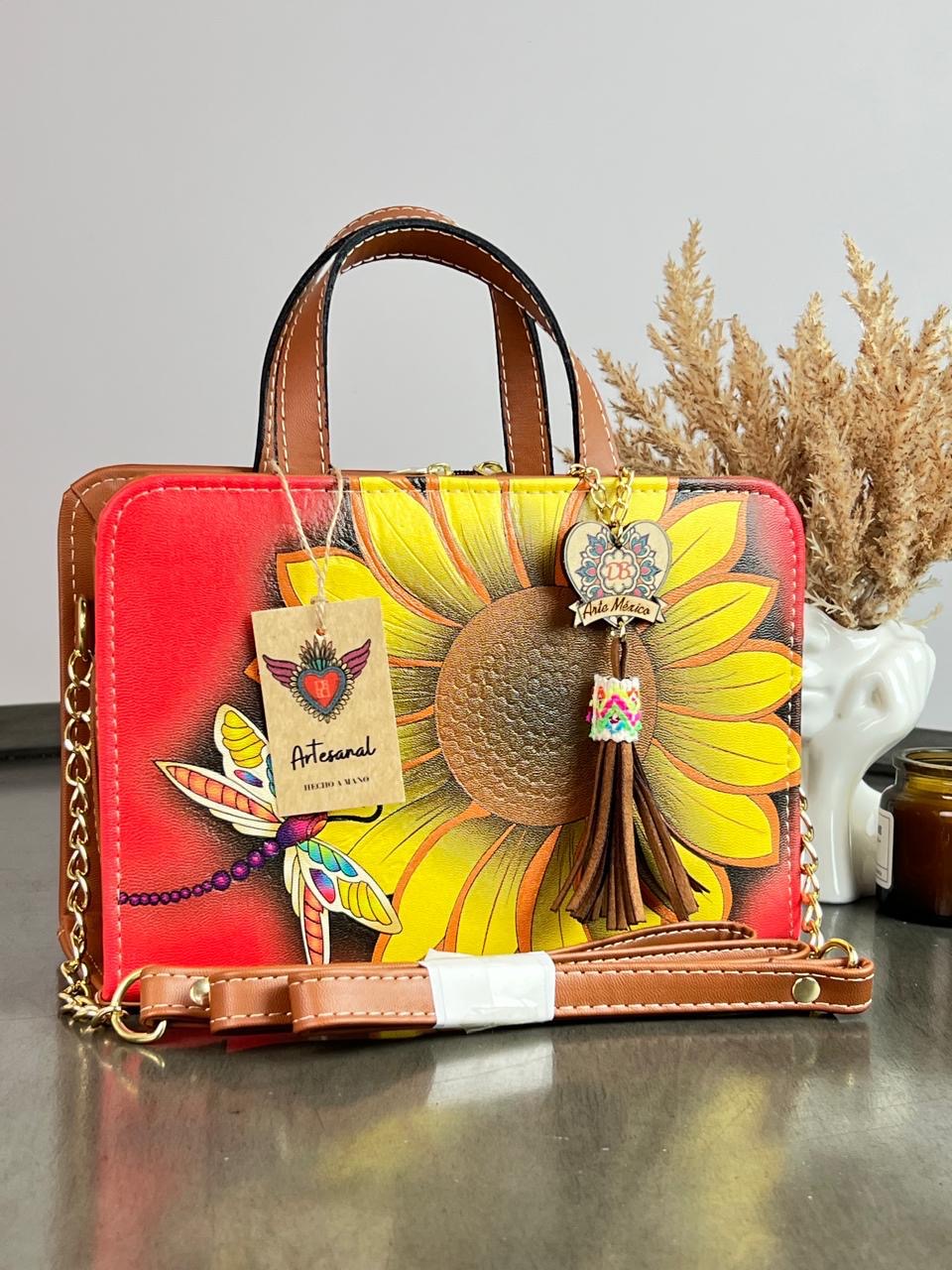 DB CROSSBODY LIBELULA ROJO