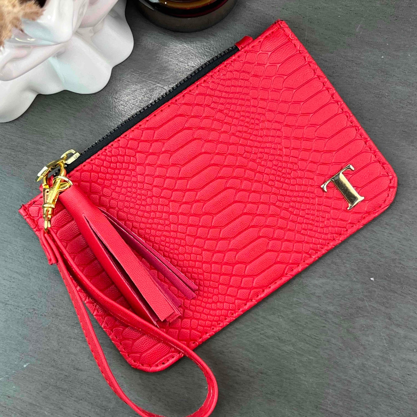 MONEDERO XL ROJO
