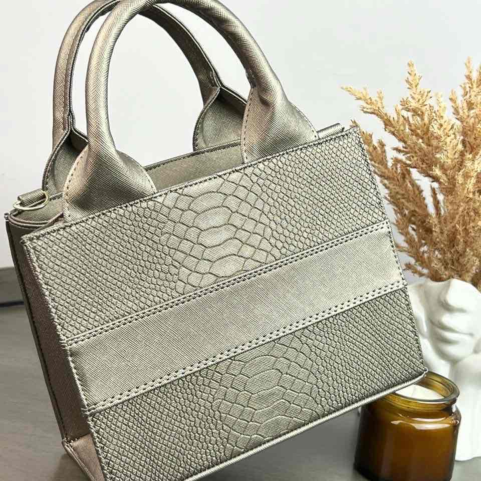 TOTE CLASICA MINI TITANIUM